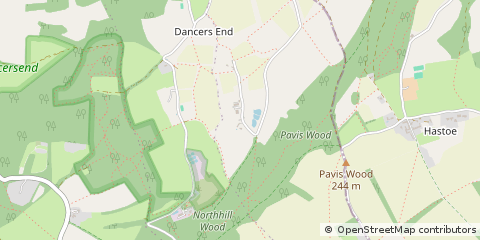 Map of Tring, Hertfordshire