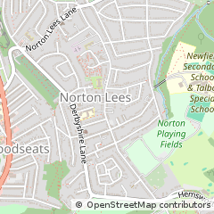 Map of Sheffield