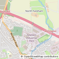 Map of Fareham
