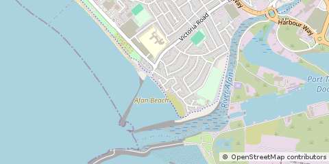 Map of Port Talbot