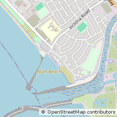 Map of Port Talbot