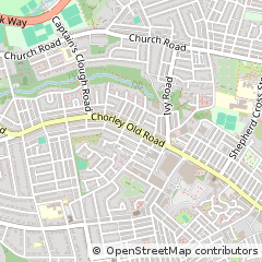 Map of Bolton, Greater Manchester