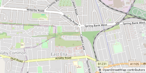 Map of Hull
