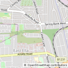 Map of Hull