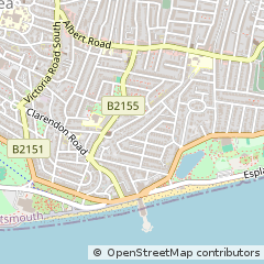 Map of Southsea