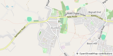 Map of Stoke-on-Trent