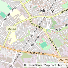 Map of Leeds