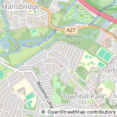 Map of Southampton, Hampshire