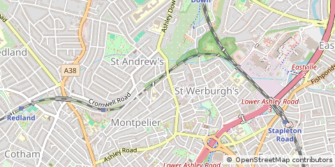 Map of Bristol