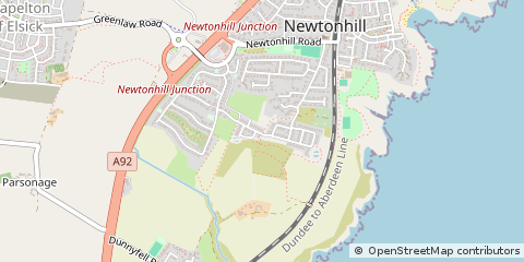 Map of Stonehaven
