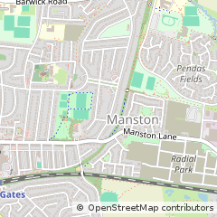 Map of Leeds