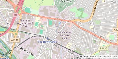 Map of Birmingham