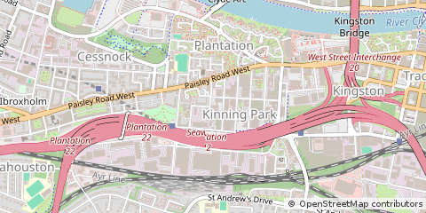 Map of Glasgow