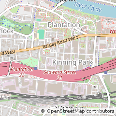 Map of Glasgow