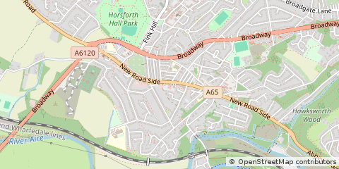 Map of Leeds