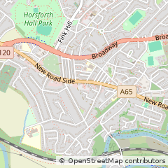Map of Leeds