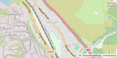 Map of Port Talbot