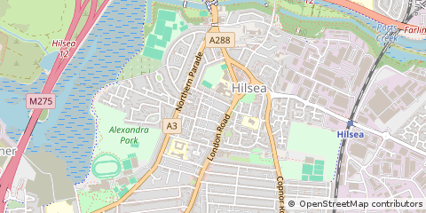 Map of Portsmouth, Hampshire