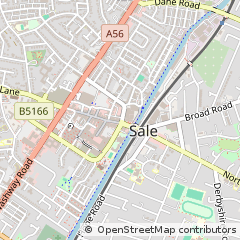 Map of Sale, Cheshire
