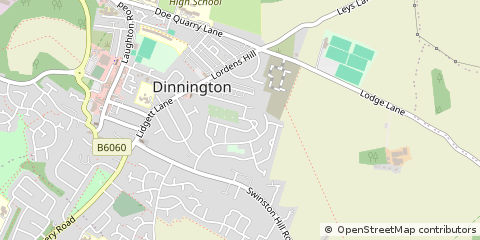 Map of Sheffield