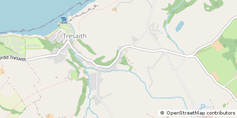 Map of Cardigan Ceredigion