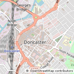 Map of Doncaster