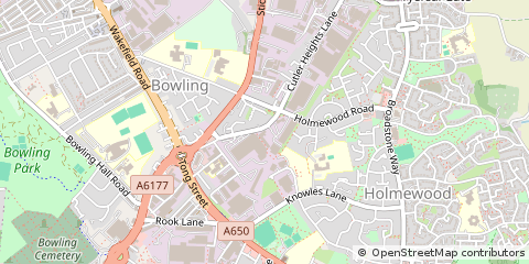 Map of Bradford