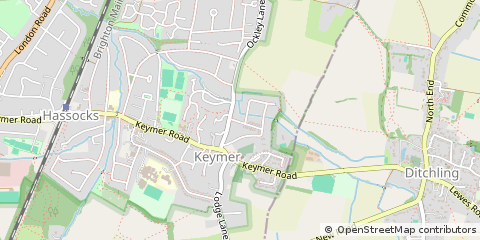 Map of Hassocks