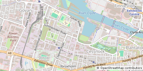 Map of Glasgow