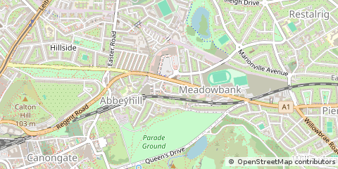 Map of Edinburgh