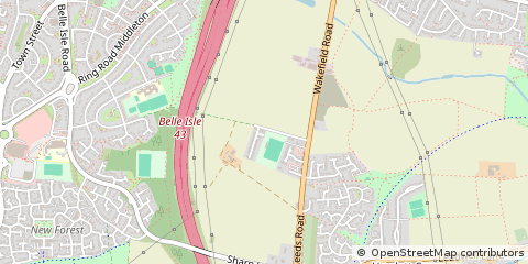 Map of Leeds