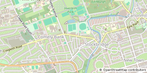 Map of Edinburgh, Midlothian