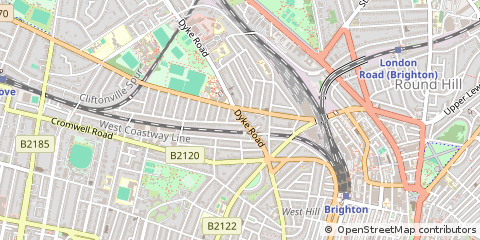 Map of Hove