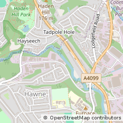 Map of Halesowen, West Midlands