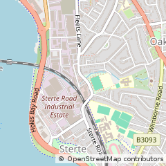 Map of Poole, Dorset
