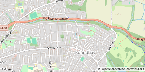 Map of Leeds