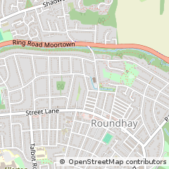 Map of Leeds