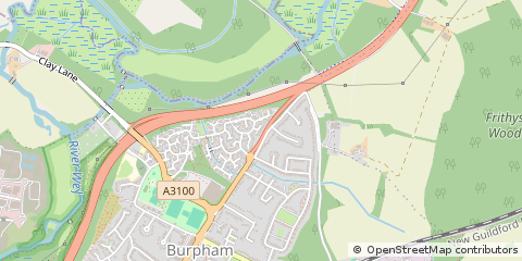 Map of Guildford
