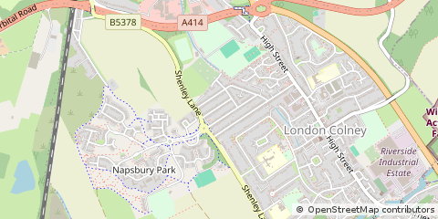 Map of ST. Albans