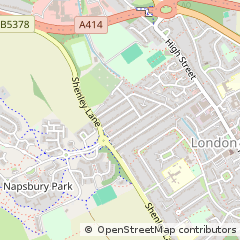 Map of ST. Albans