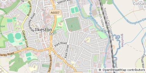 Map of Ilkeston