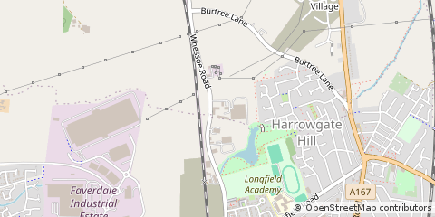 Map of Darlington