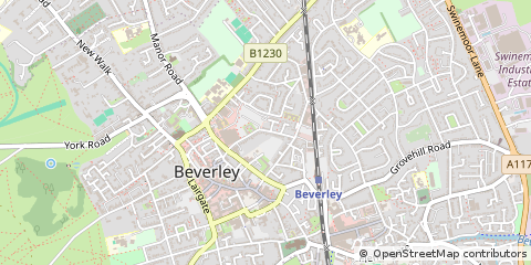 Map of Beverley