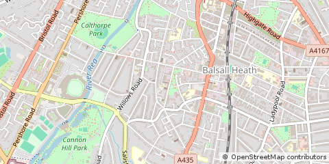 Map of Birmingham