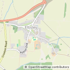 Map of Eltisley, Cambs