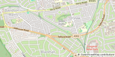 Map of Edinburgh