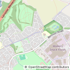 Map of Leicester