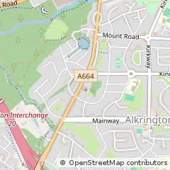 Map of Manchester