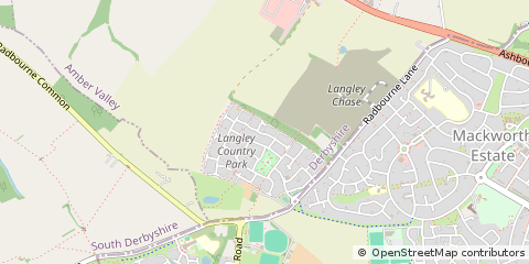Map of Derby