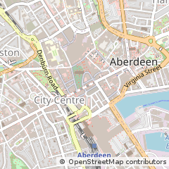 Map of Aberdeen, Grampian